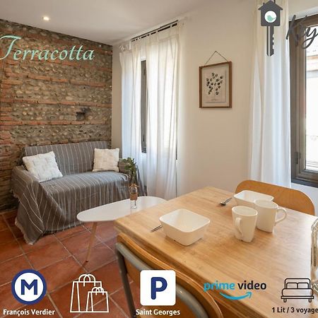 Le Terracotta - Cosy Et Lumineux Lägenhet Toulouse Exteriör bild